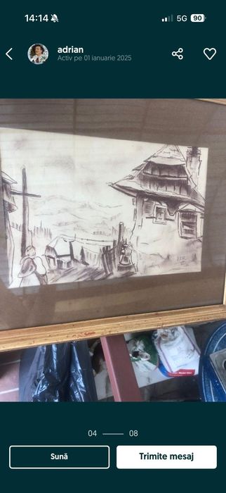 Tablouri vechi,ulei,autori cunoscuți.