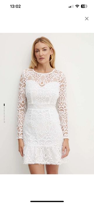 Rochie alba petrecere NOUA