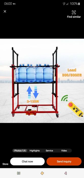 Платформа строителна