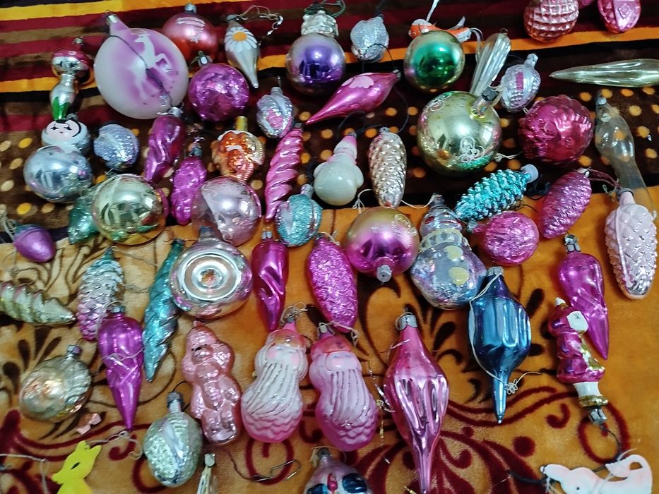 Новогодние игрушки советские