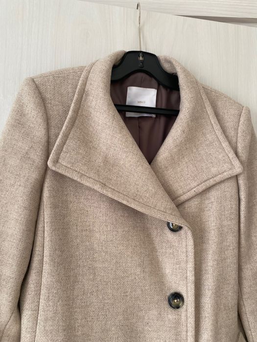 Палто MANGO Italian Wool