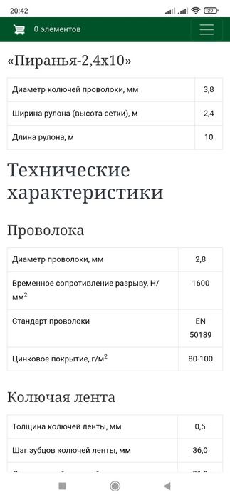 Колючая сетка. На ограждение забор