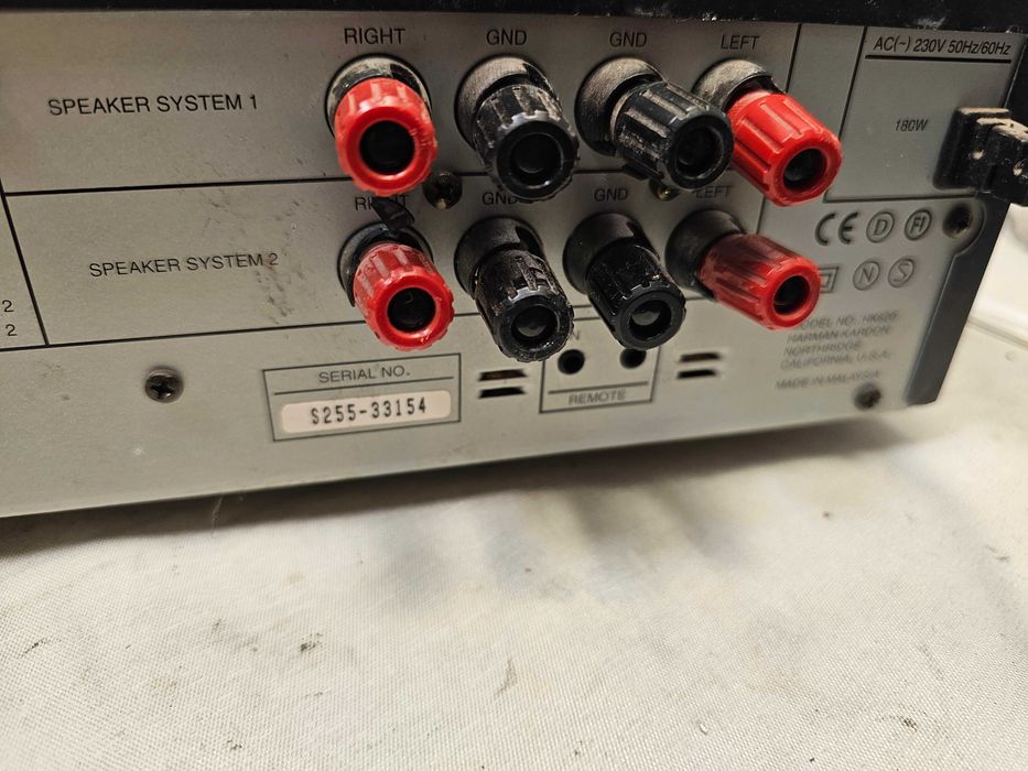 Amplificator Stereo Harman Kardon HK 620 | Stație Audio Hi-Fi High-Current