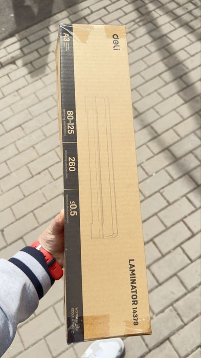 Ламинатор Deli 14379 A3 — новый