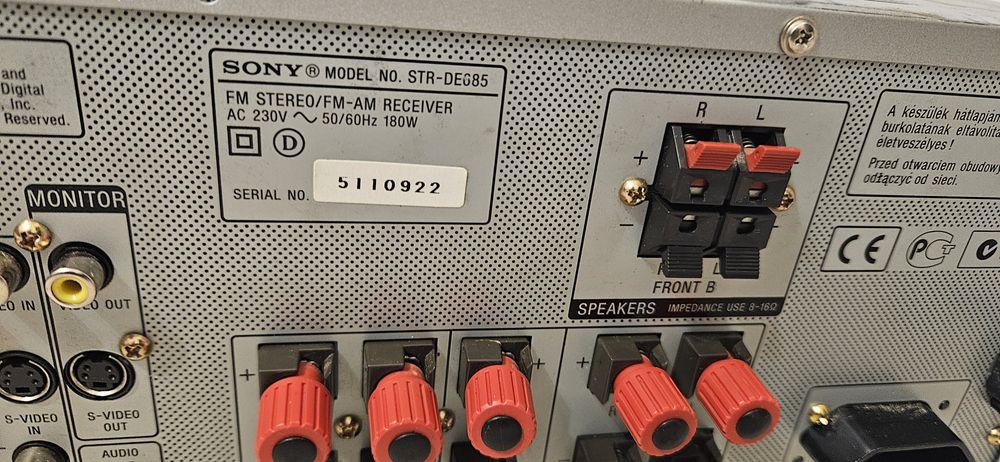 Amplificator  sony funcțional