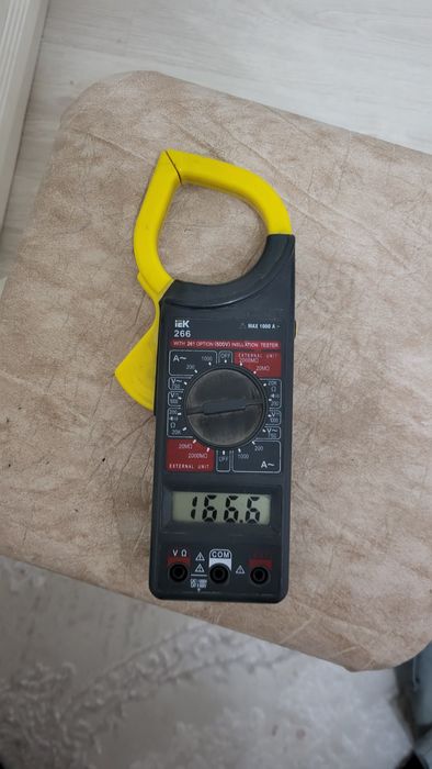 Токоизмерительные клещи. Мултиметр