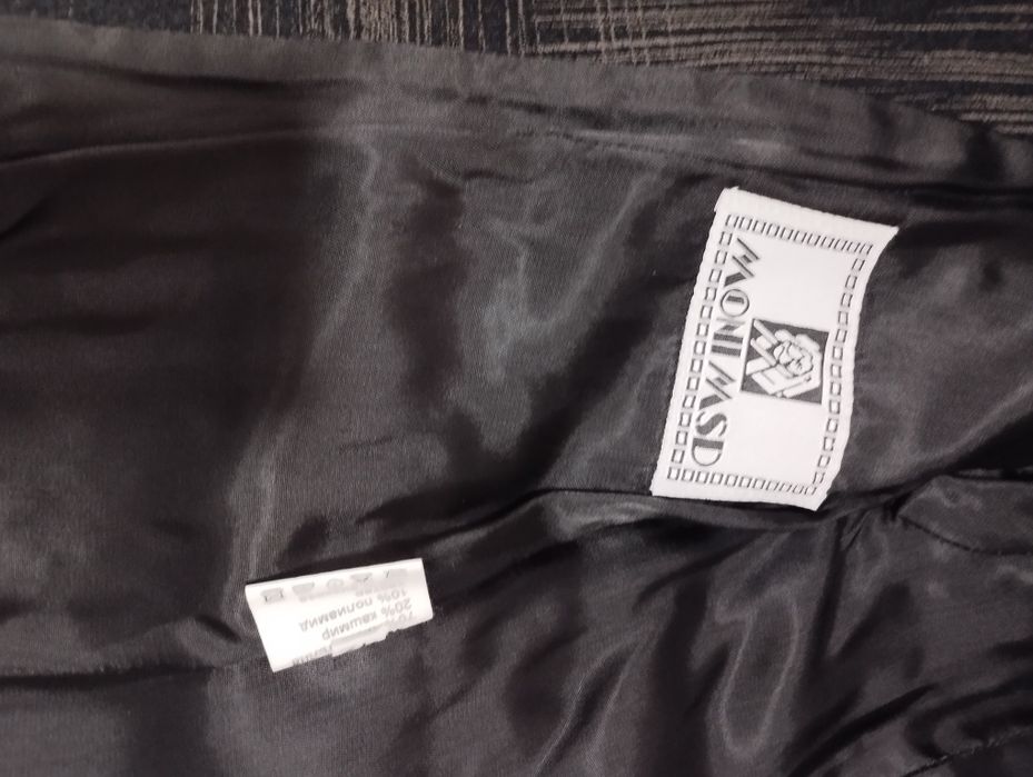 Палто от кашмир и вълна