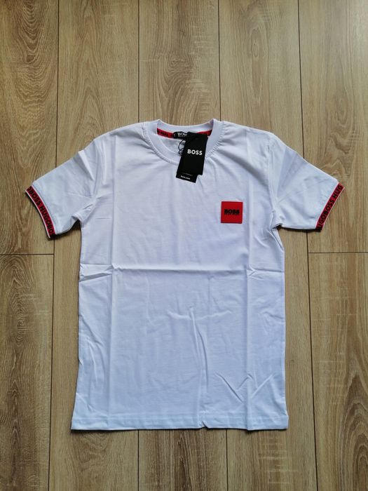 Hugo Boss мъжка бяла тениска 2XL