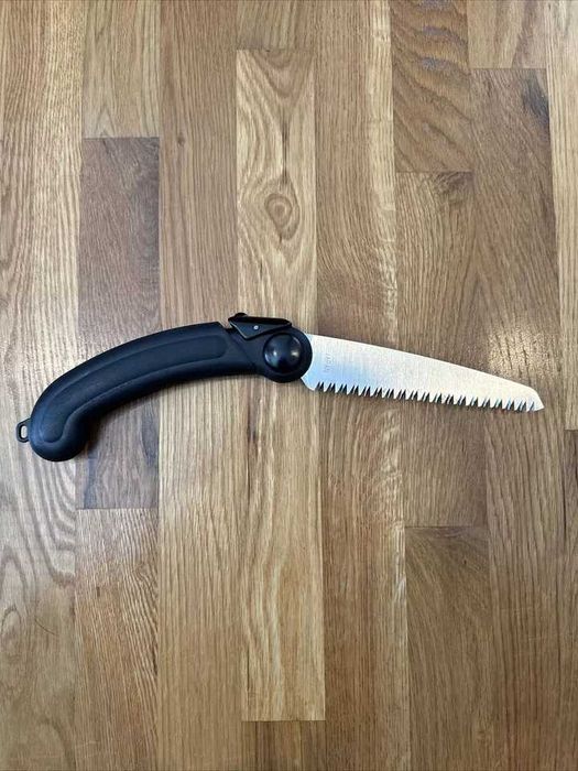 Супер острая, удобная ручная пила Browning 322-900 с чехлом. Япония.