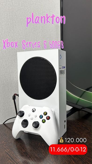 Xbox Series S 500ГБ памяти, 1 геймпад, в отличном состоянии