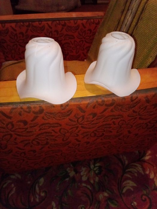 Плафон Стеклянный в виде бутона