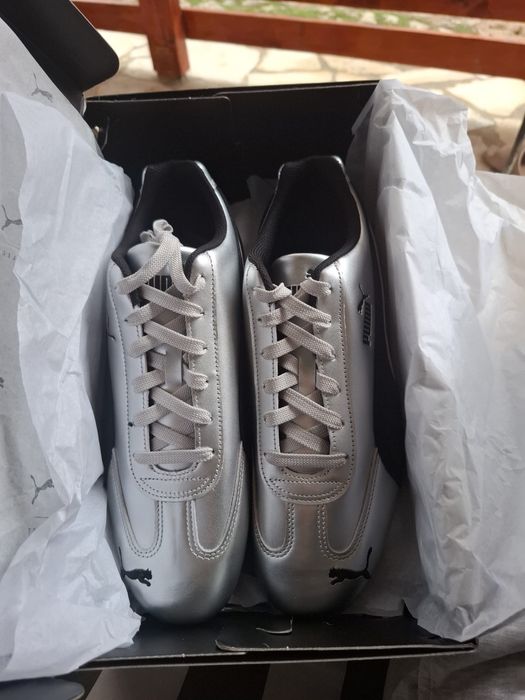 Adidasi Puma Silver (Speedcat Metallic)