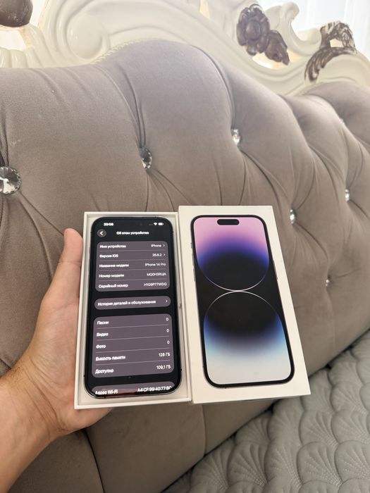 iPhone 14 Pro 128Gb - В идеальном состоянии |Без ремонта|