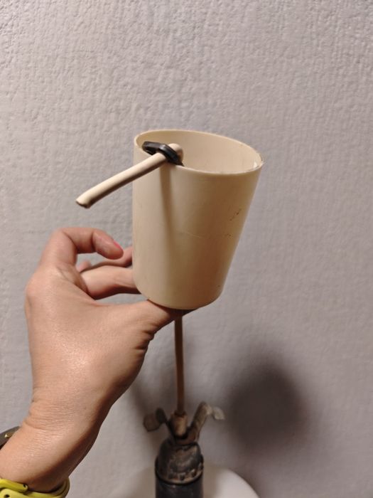 Советский стеклянный плафон