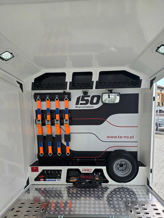 Remorca transport auto 6M inchisa TA-NO SPORT TRANSPORTER 60 PREMIUM