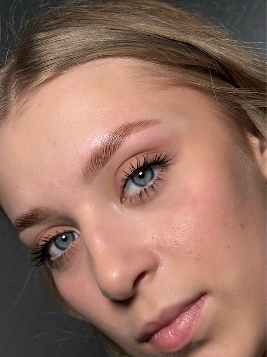 Брови, ламинирование ресниц