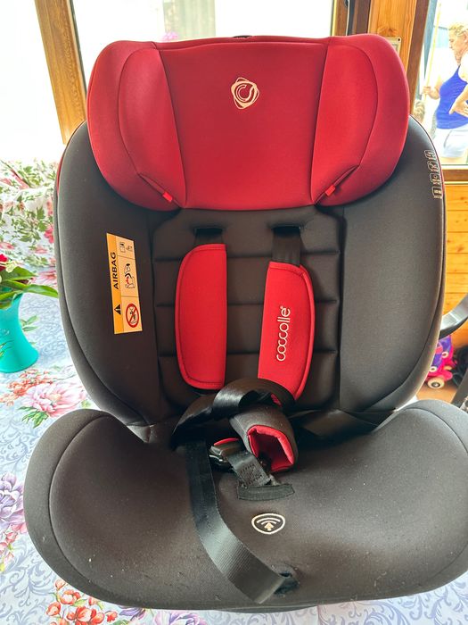 Coccolle - Scaun auto rotativ cu Isofix grupa 0-36 kg Nova