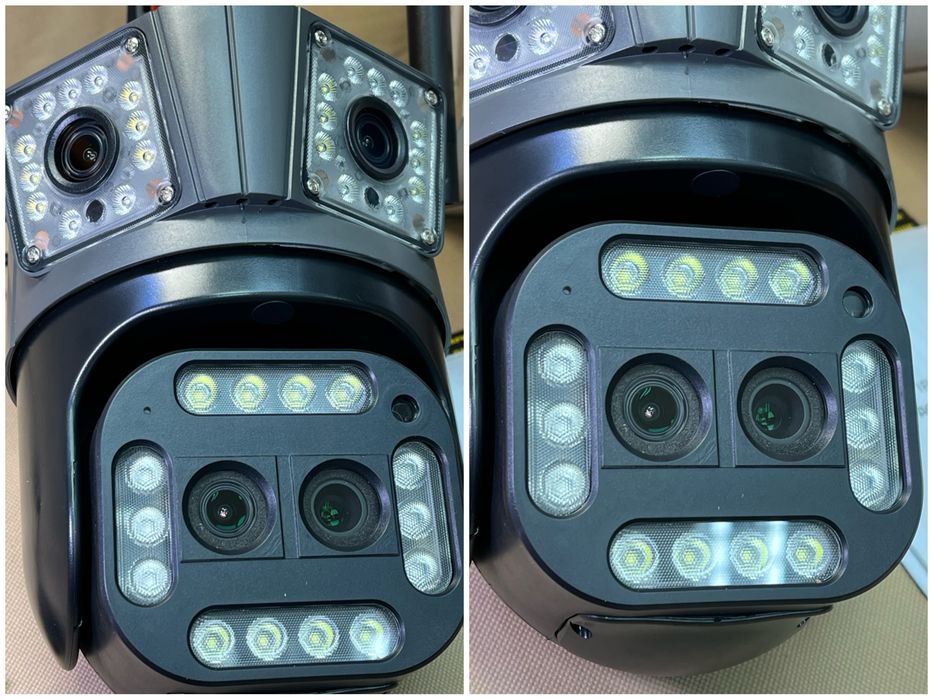 Биокулярна zoom Тройна камера wifi LYLU 12 mpx последен модел 2025 ics