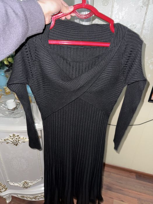 Черное элгентное платье