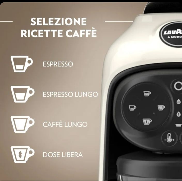Lavazza A Modo Mio Deséa (White Cream)