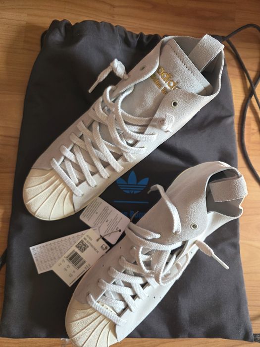 Adidas x Wales Bonner Superstar HI Gold Metallic 44 new