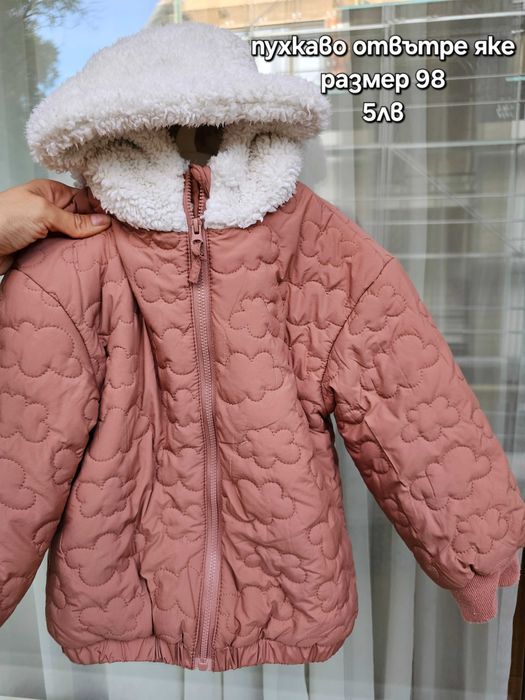 Якета и зимни дрешки за момиче по 2-3лв