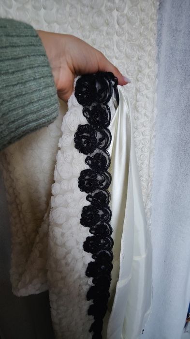 Rochie lungă de seară albă S/M