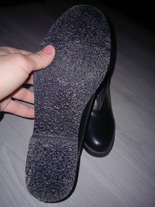 Cizme/ghete nepurtate negre