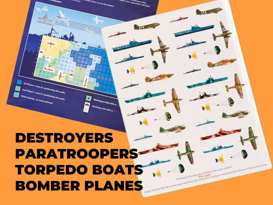 Jocul clasic Avioane pe hartie, un altfel de Battleship