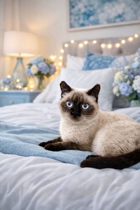 Отдам кошечку СИМУ. стерилизована