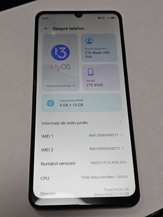 Zte blade V50 vita Amanet Canta