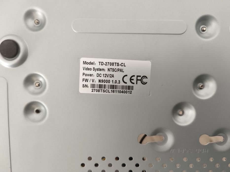 8 канален 1080P lite HD DVR TVT TD-2708TS-CL