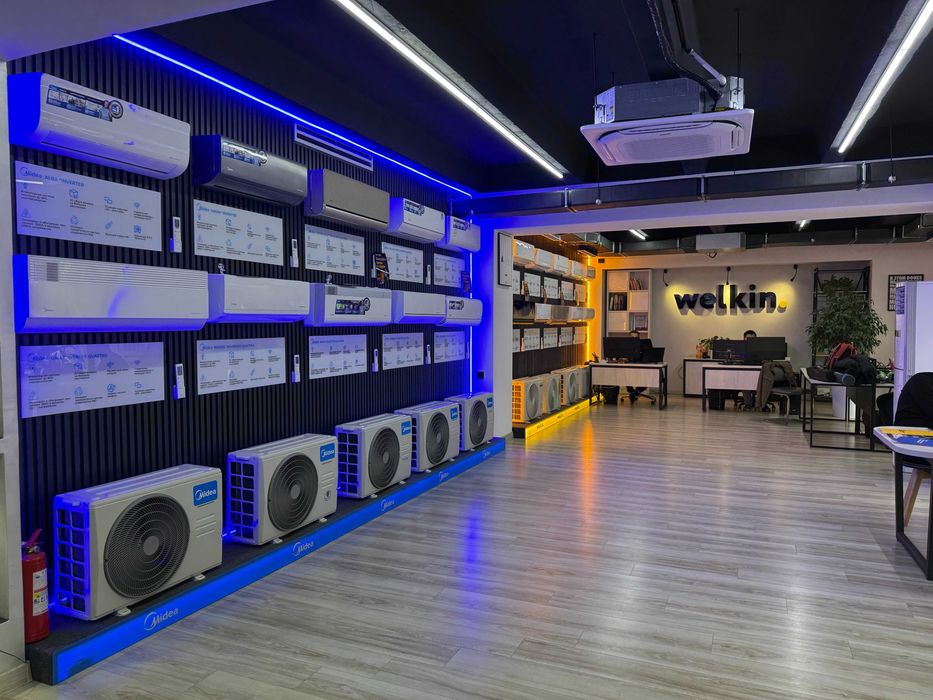 шоу-рум Кондиционер Midea Naomi-12 Inverter Quattro | Wi-fi | Гарантия