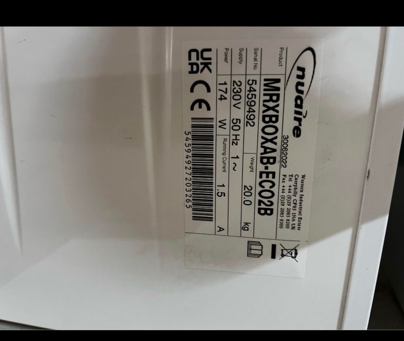 Sistem ventilație mecanică cu recuperare de căldură (MVHR) Nuaire