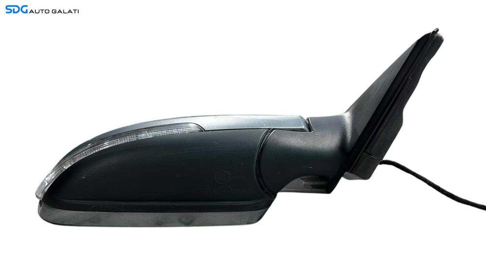 Oglinda Electrica Dreapta Skoda Superb 2 2008 - 2013 Culoare Albastru Deschis Cod 3T0857934 [L5723]