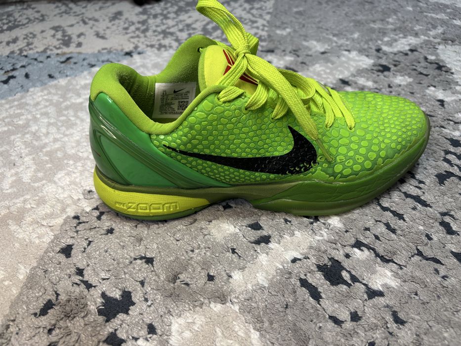Kobe 6 Protro Grinch