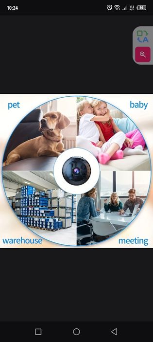 Камера ведио мини WiFi