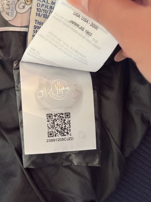 Geaca Moncler cu blana naturala de vulpe