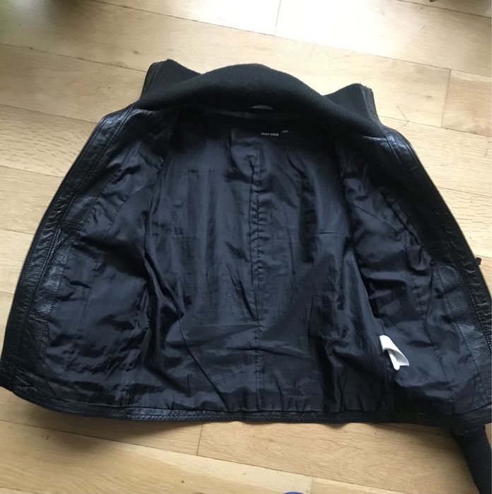 Късо яке естествена кожа Tally Weijl (S)