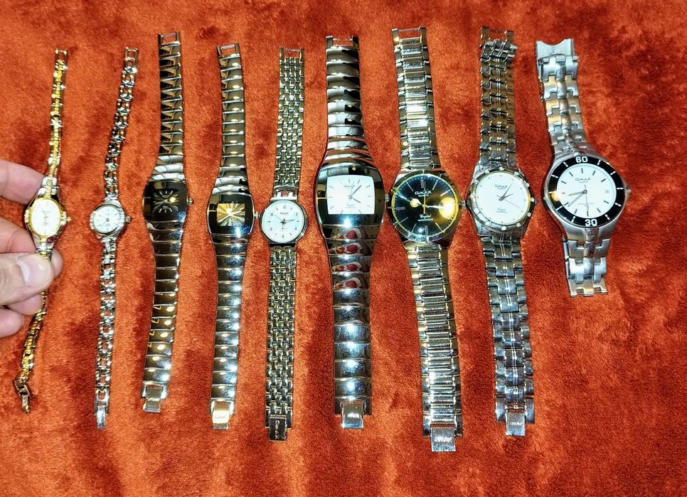 Set pachet Ceasuri barbati, dama unisex Qmax quartz