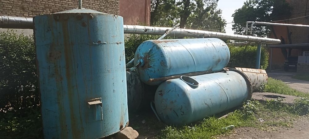 Temir yomkist resiver Bochka qalin kampresoni