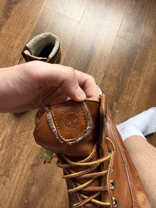 Timberland кожени зимни боти – естествена кожа