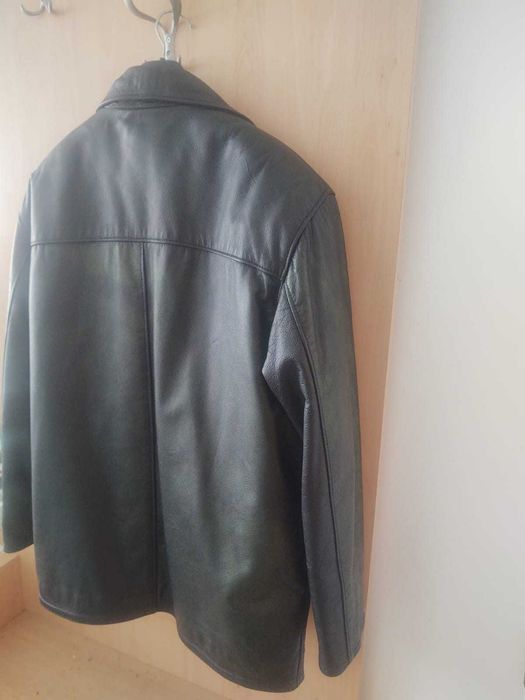 КРАСИВ КОЛЕДЕН ПОДАРЪК - ново кожено яке размер 62