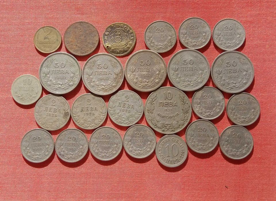 няколко стари монетки