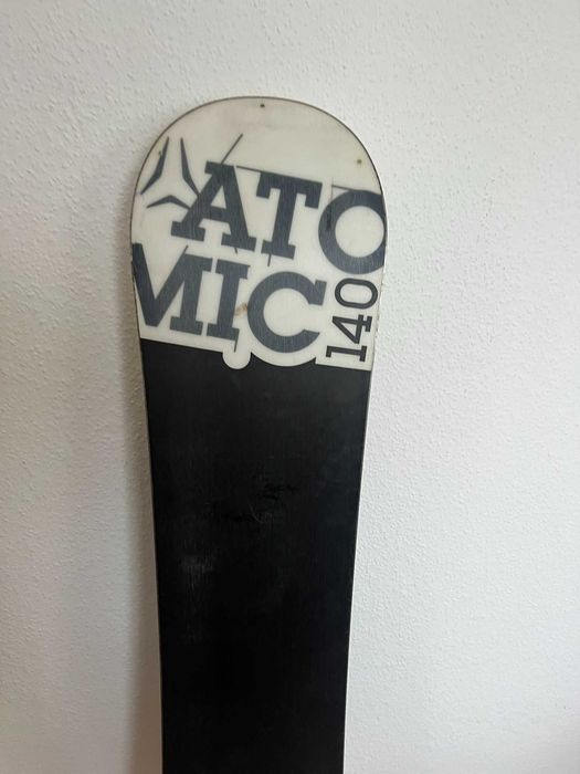 Placa snowboard Atomic Piq 140cm +legaturi Salomon
