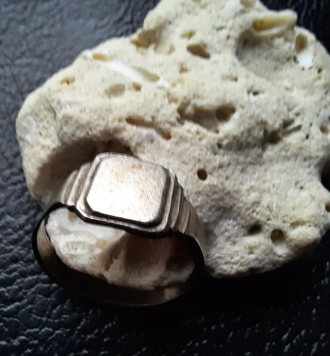 Стар винтидж сребърен пръстен - унисекс,ръчна изработка!