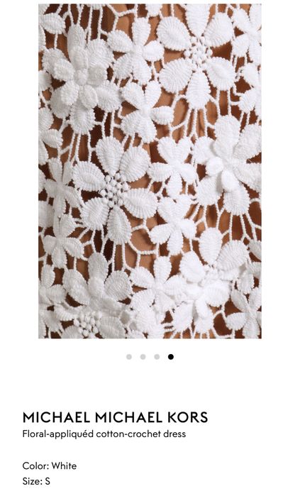 Rochie alba Michael Kors