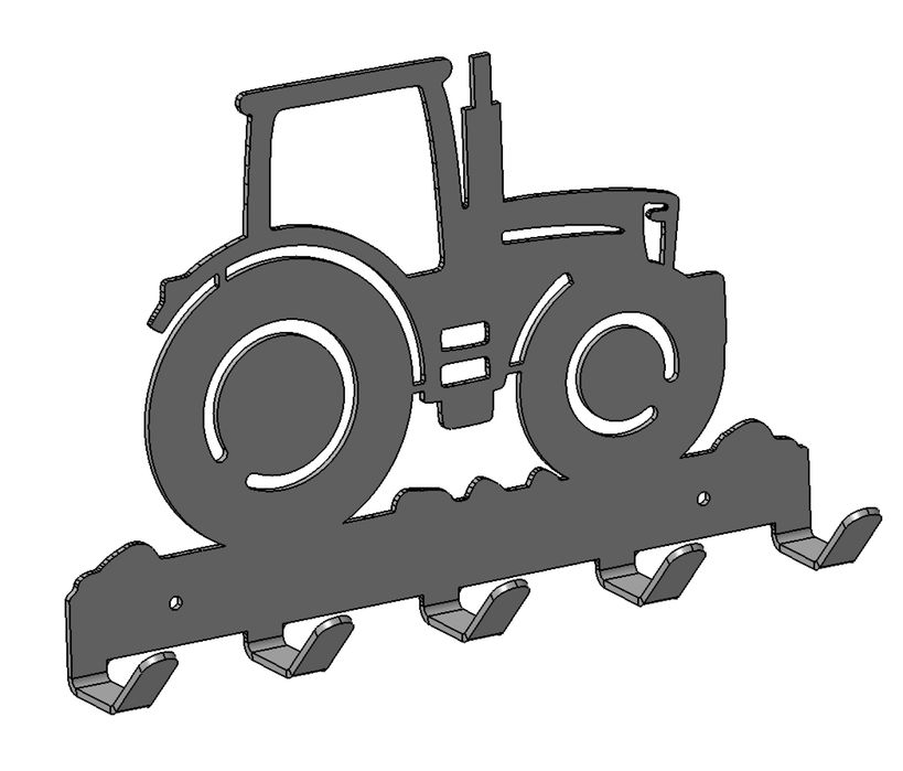 Suport chei perete tip tractor