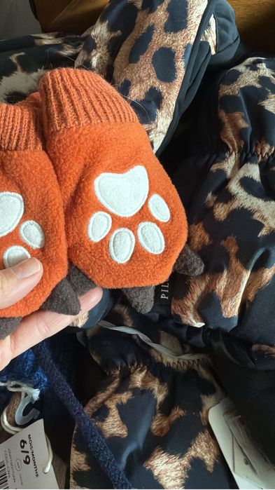 Варежки детские