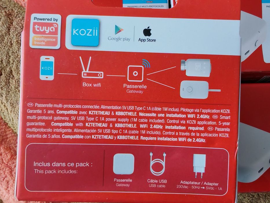 Robineti termostatati Smart Gateway Zigbee 3.0 Tuya